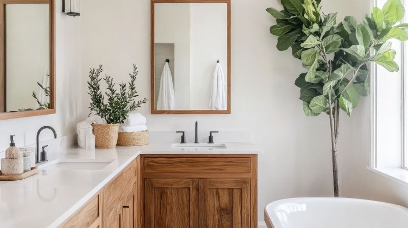 Elegant Vanity Area